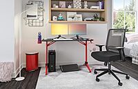 Safco Medina Basic Ergonomic Mesh High-Back Desk Chair, Black
