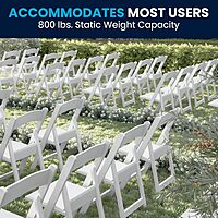 Flash Furniture Hercules Series Folding Chair - Resin Event Chair