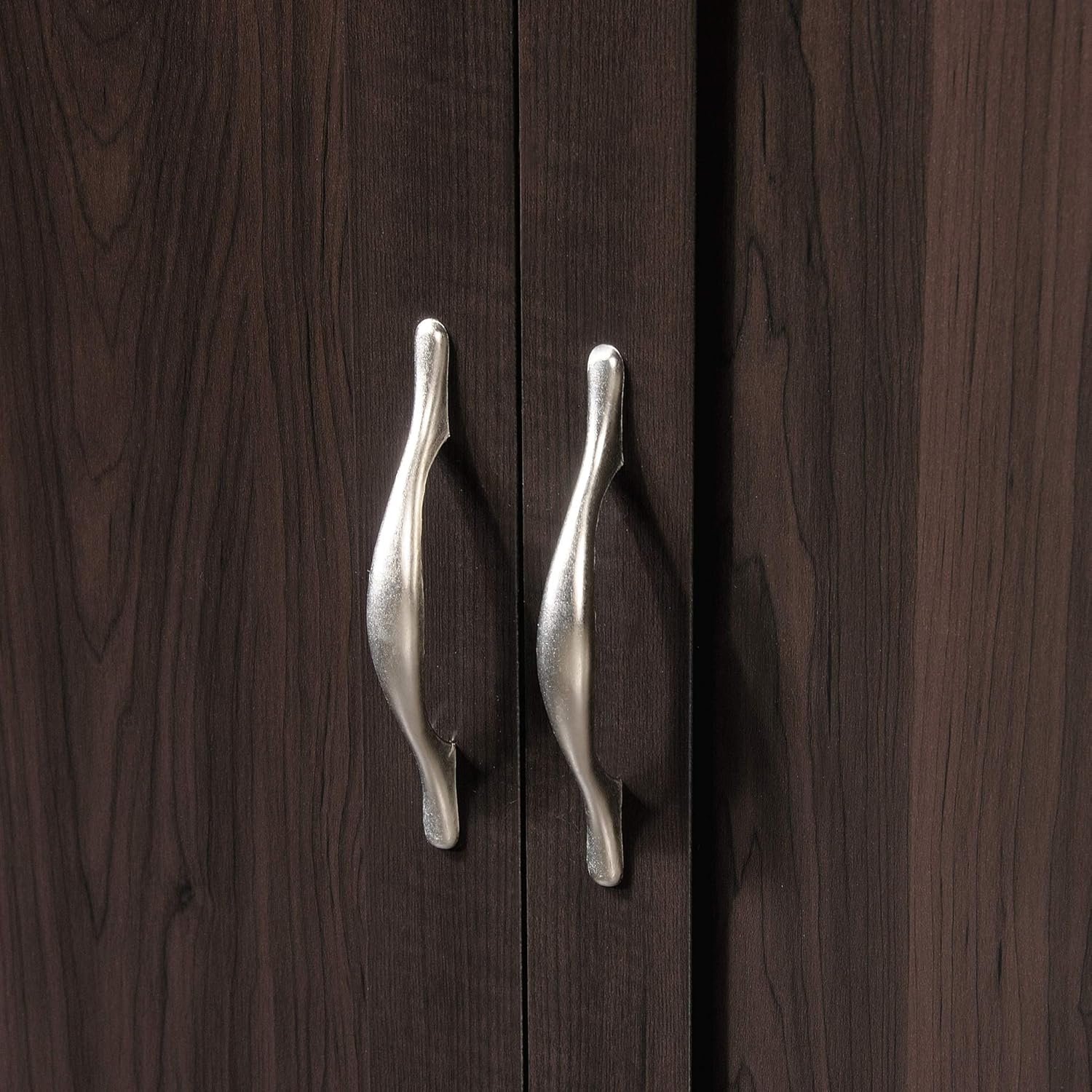 Sauder Select Multipurpose Bedroom Armoire Wardrobe Closet Pantry Storage Cabinet with Drawers and Hanging Rail