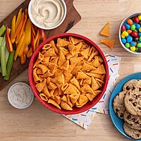 Bugles Corn Snacks, Nacho Cheese, 3 Oz (Pack of 6)