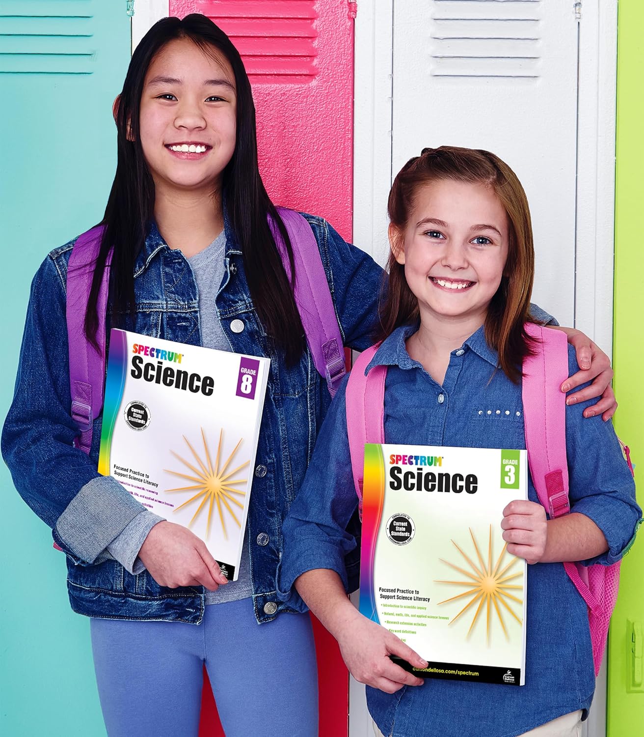 Spectrum 8th Grade Science Workbooks, Ages 13 to 14, Grade 8 Science, Natural, Earth, and Life Science