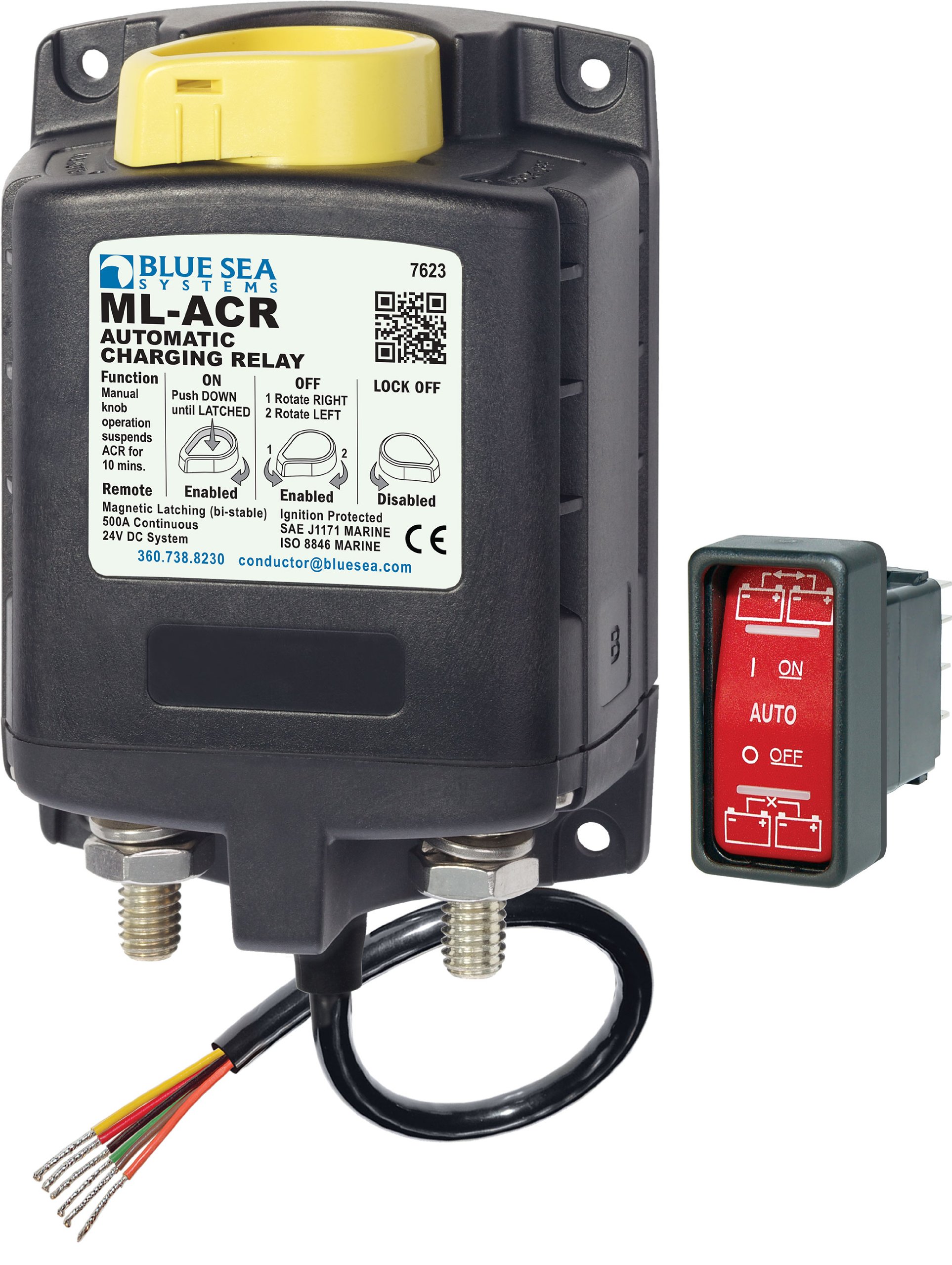 Blue Sea Systems Automatic Charging Relay (ACR) Series