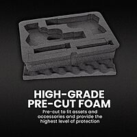 NANUK 910 Hard Case with Custom Foam Insert