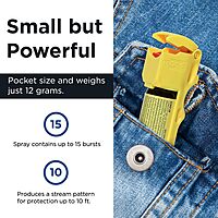 MACE Pocket Pepper Spray Self-Defense Keychain