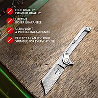 BÖKER PLUS Fragment Mini EDC Keychain Folding Knife