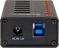 StarTech.com 7 Port USB 3.0 Hub (5 Gbps) - Metal Enclosure - Desktop or Wall Mountable