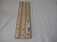 Westcott Wood Ruler, 12in