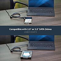 StarTech USB 3.1 (10Gbps) to SATA Adapter Cable for 2.5/3.5 Drives