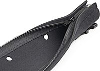 StarTech.com 40" (1m) Neoprene Cable Management Sleeve with Zipper & Buckle - 1.2" (3cm) Diameter - Computer/PC Power/Network/AV Cord Cover/Manager - Flexible Cable Organizer Wrap - Black