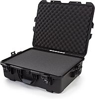 Nanuk Large Series 945 Lightweight NK-7 Resin Waterproof Case with Foam, Black Black Cubed Foam Protective Case
