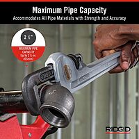 RIDGID Aluminum Straight Pipe Wrench
