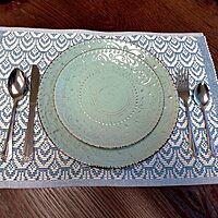 Gibson Home 24-Piece Flatware Set, Mariano, Silver