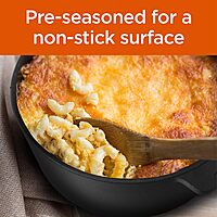 COMMERCIAL CHEF Cast Iron Dutch Oven with Lid and Handles