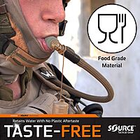 Source Tactical Helix High-Flow Bite Valve Coyote