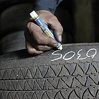 MARKAL Tyre Marque Tire Marking Crayon