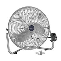 Lasko 20" Silver High Velocity Wall Mount Fan with Pivoting Head - 3 Speeds, Ideal Wall Mount Fan or Floor Fan for Home