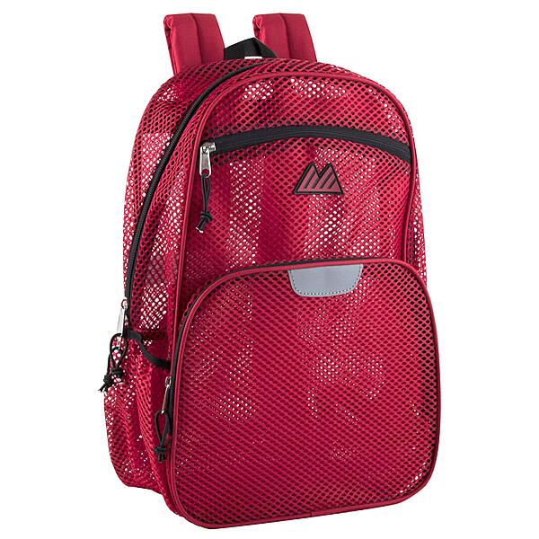SUMMIT RIDGE Reflective Mesh Backpack with Wire Frame (18 x 13 x 5.5 in)