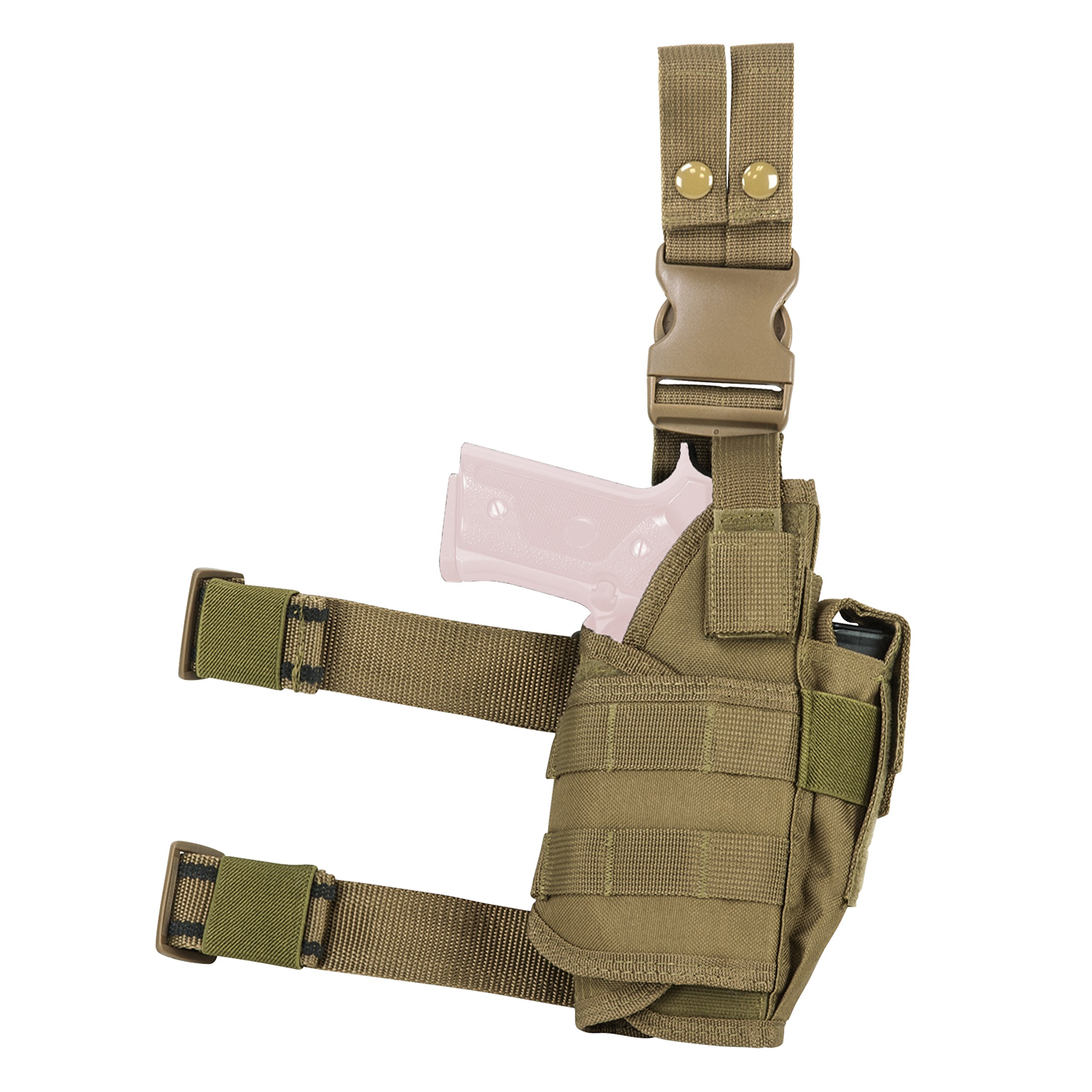VISM BY NCSTAR 2955 Drop Leg Tactical Holster