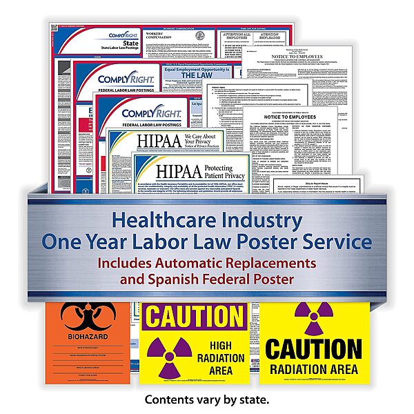 ComplyRight Restaurant Federal (Bilingual) And State (English) Labor Law 1-Year Poster Service, Maine