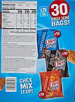 Chex Mix Classics Mix It Up Variety Snack Mixes, 1.75 Oz, Box Of 30 Packs