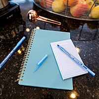 BIC Round Stic Xtra Life Blue Ballpoint Pens, Medium Point (1.0mm), 36-Count Pack of Bulk Pens, Flexible Round Barrel for Writing Comfort, No. 1 Selling Ballpoint Pens