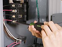 GREENLEE Heavy-Duty Screwdriver, Keystone/Slotted Tip, Acetate Cushion Grip