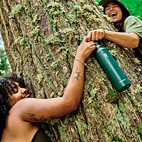 HYDRO FLASK Standard Mouth Insulated Stainless Steel Water Bottle with Flex Cap