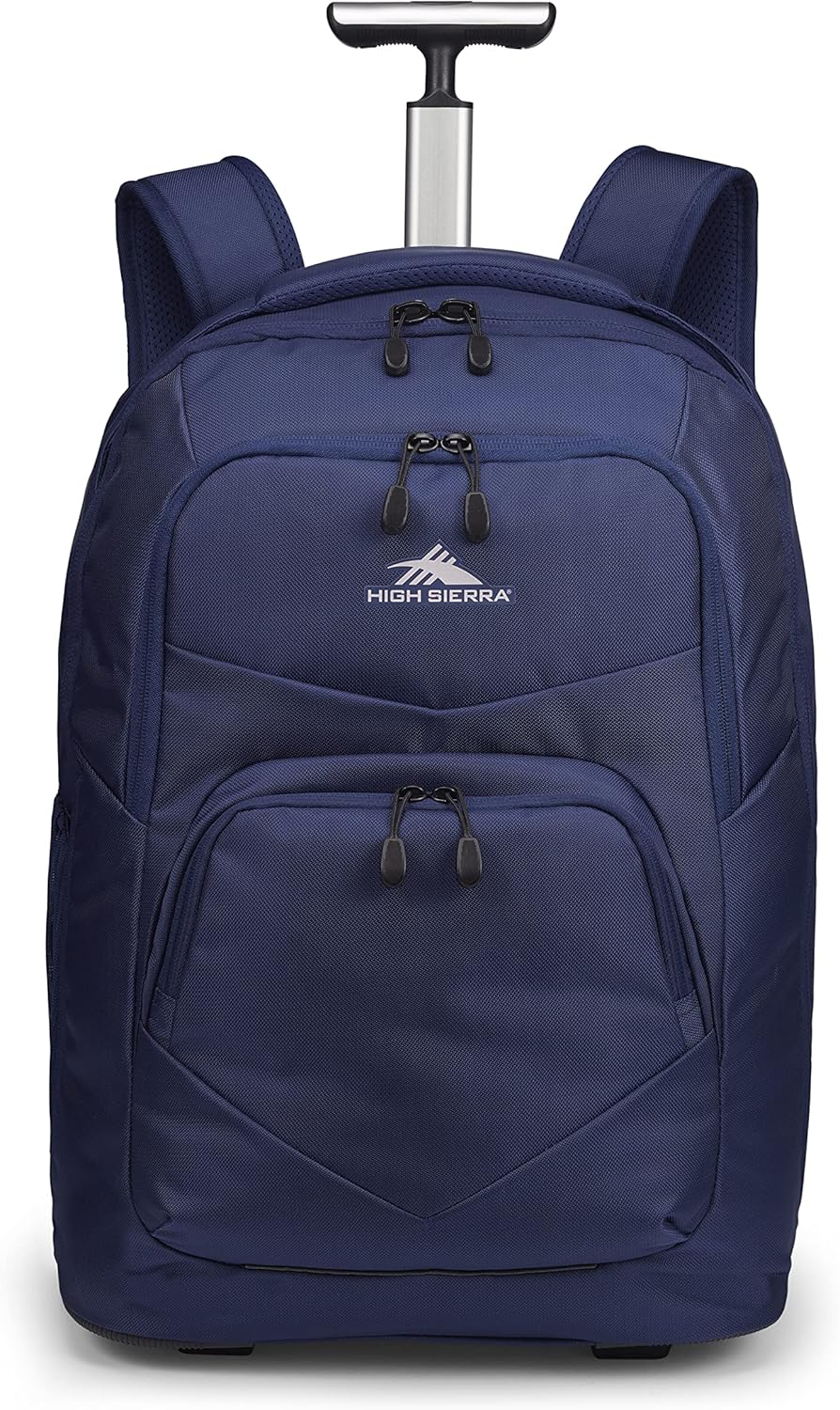High Sierra Wheeled Backpack With 15.6in Laptop Pocket