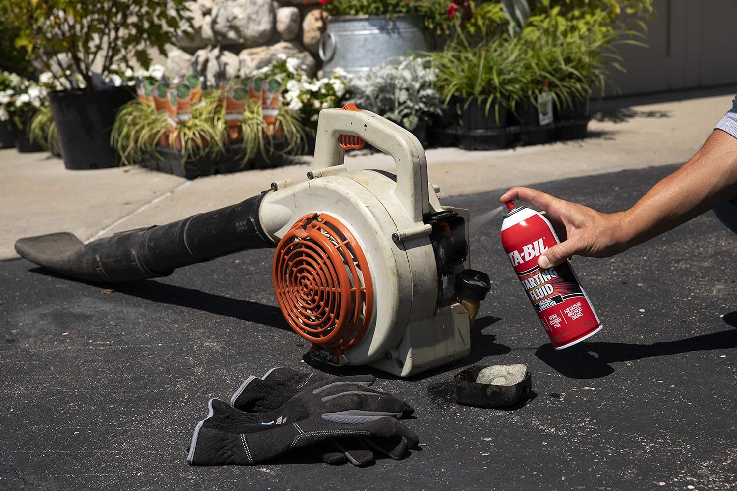 STA-BIL Starting Fluid - Prolongs Starter Life - Upper Cylinder Lube - for Gasoline and Diesel Engines