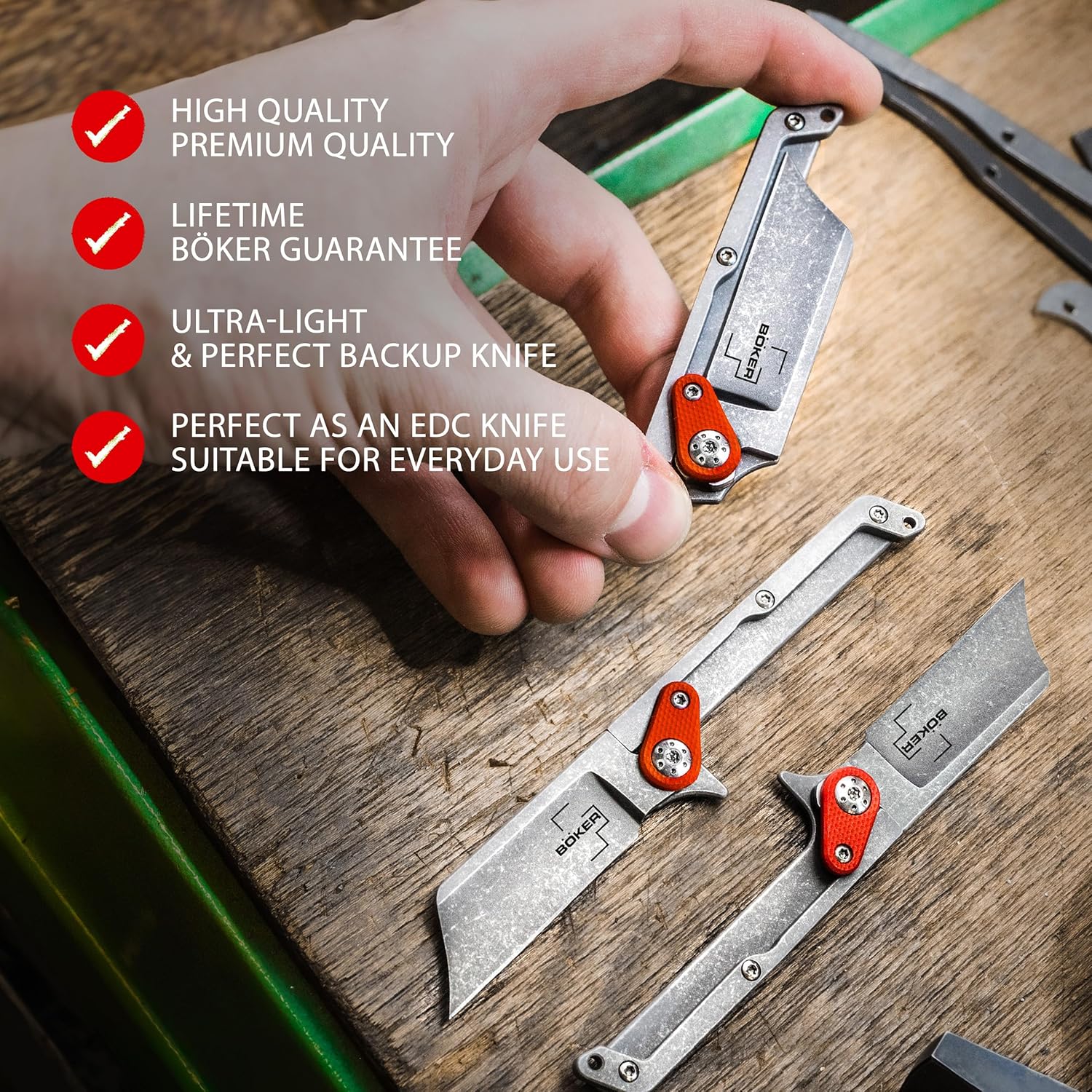 BÖKER PLUS Fragment Mini EDC Keychain Folding Knife