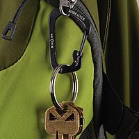 Nite Ize SlideLock Stainless Steel Carabiner Key Holder