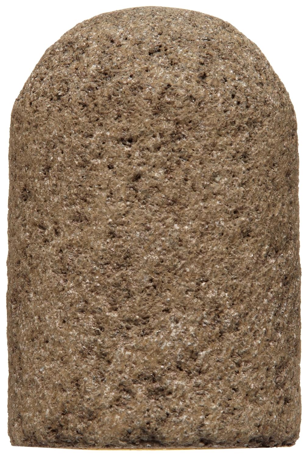 Norton Gemini Snagging Abrasive Plug, Type 18R, Round Tip, Aluminum Oxide, 5/8"-11 Arbor, 2" Diameter x 3" Thickness, Grit 24