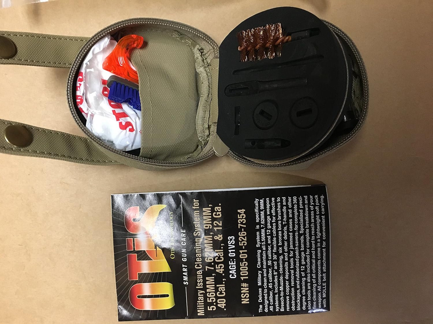 OTIS TECHNOLOGY Deluxe Military Cleaning System OTIS-MFG-85211-5