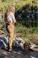 BIANCHI Model 7 Shadow II Pancake-Style Leather Hip Holster