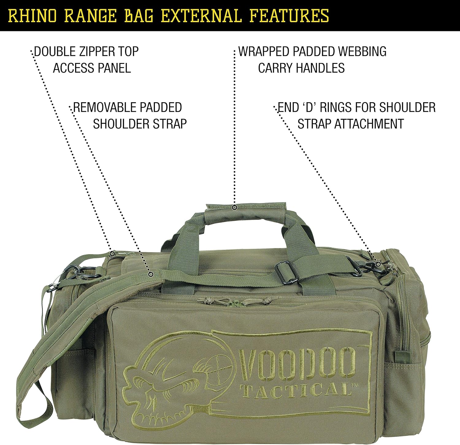 VOODOO TACTICAL Rhino Range Bag