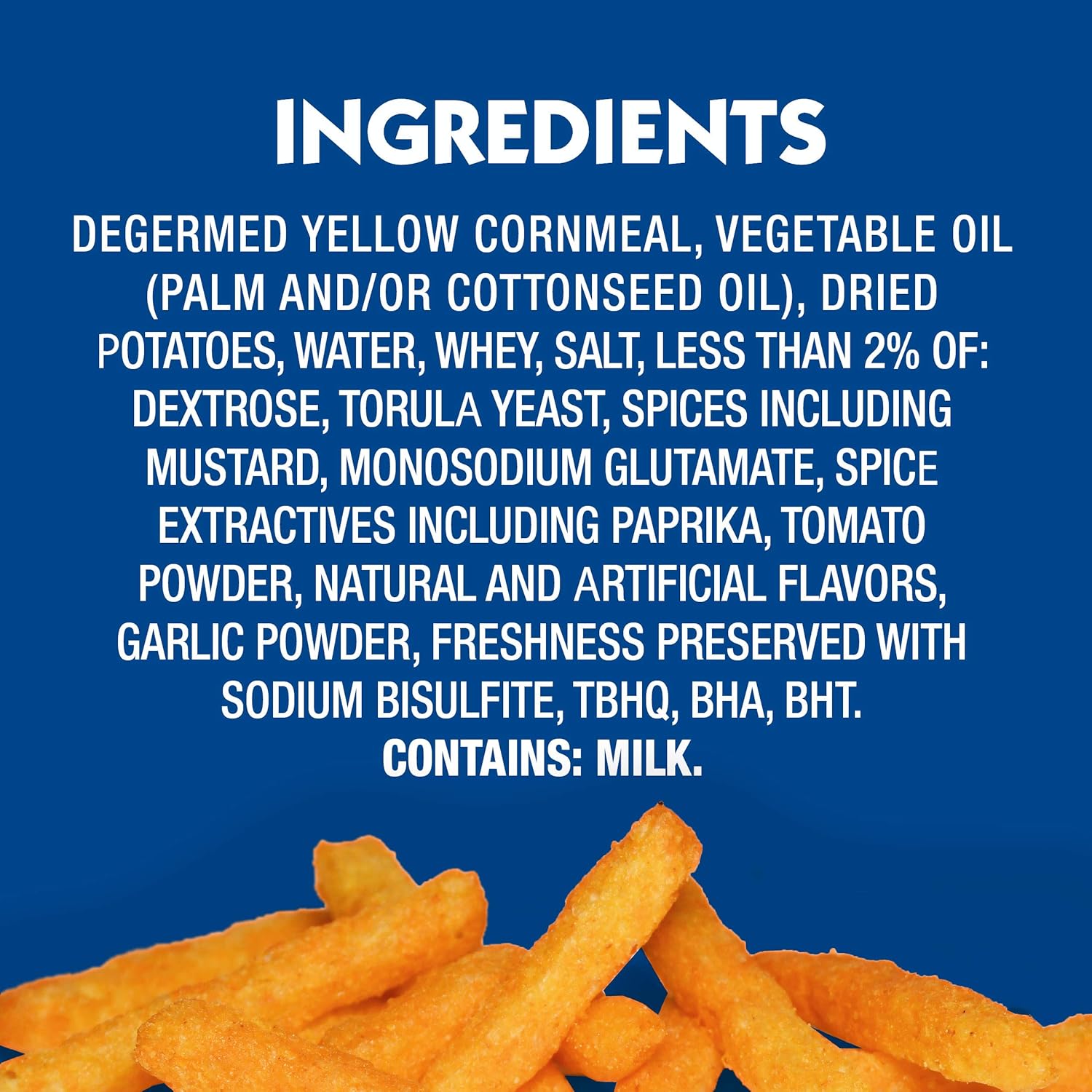 Andy Capp's Hot Fries, 0.85 oz, 72 Pack