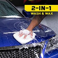 Meguiar's Hybrid Ceramic Wash & Wax - Sophisticated Car Wash Gently Cleans and Adds Shine and Slickness While Boosting Paint