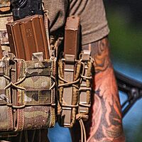 HIGH SPEED GEAR Double Decker TACO Pouch Double Stack Magazine Holster