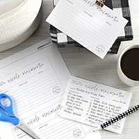 Neenah Printable Multi-Purpose Card Stock, Bright White, Letter 8.5 x 11, 65 lb, 100 Sheets