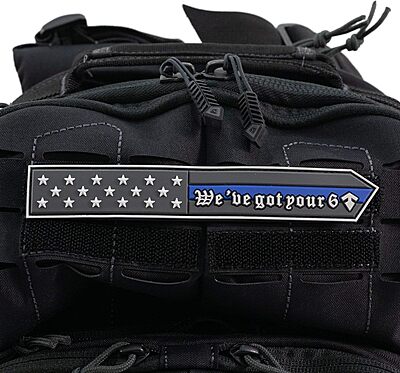 First Tactical 195117-691-1SZ TBL We've Got Your 6 Ntp Academy Blue 1SZ