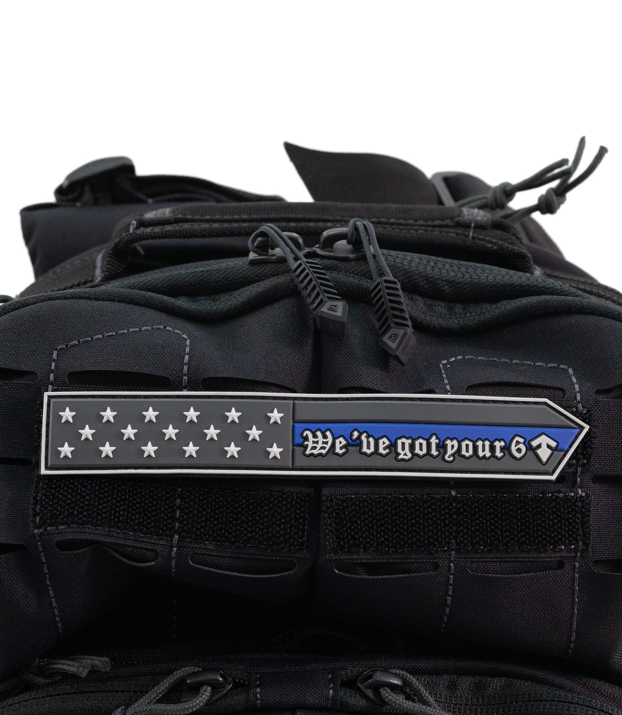 First Tactical 195117-691-1SZ TBL We've Got Your 6 Ntp Academy Blue 1SZ