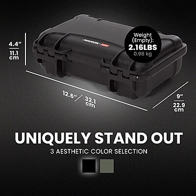 NANUK 909 Classic Pistol Case