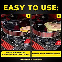 Meguiar's G211606 Metal Polish, Safe for All Uncoated Metals, Removes Stains and Swirls for a Quick and Easy Clean