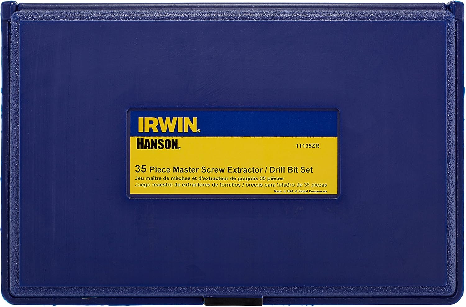 IRWIN HANSON Screw Extractor and Drill Bit Set, Spiral Flute