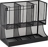 MIND READER Countertop Coffee and Condiment Organizer