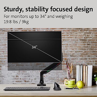Kensington SmartFit One-Touch Height Adjustable Monitor Arm