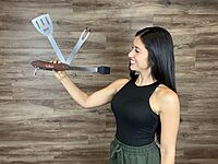 Caliber Gourmet 5-in-1 Multi Tool BBQ Barbecue Grill Accessories, Tools Set Kit, Camping Accessories, Grilling Parties