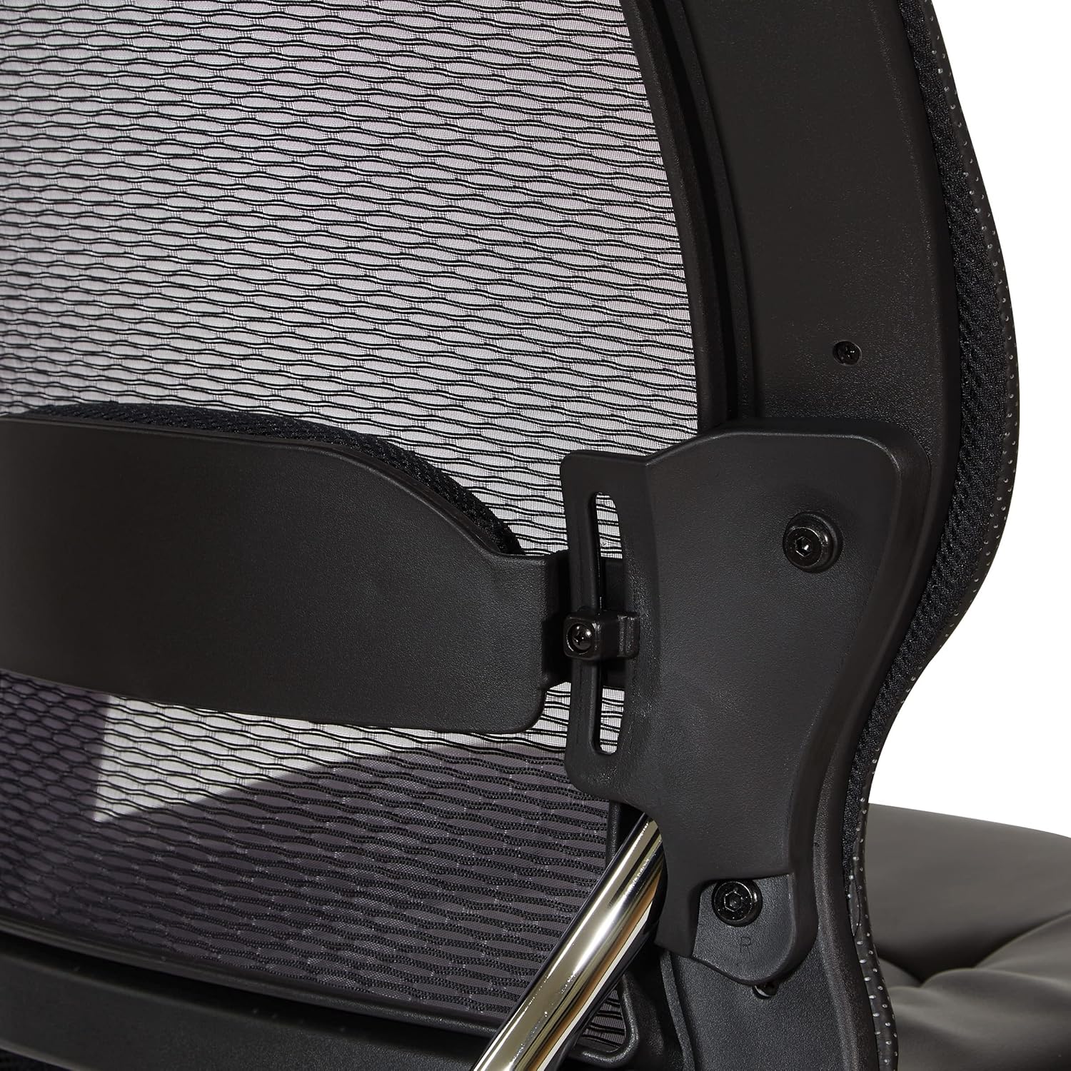 SPACE Seating Professional AirGrid Back and Eco Leather Seat and Trim, 2-to-1 Synchro Tilt Control