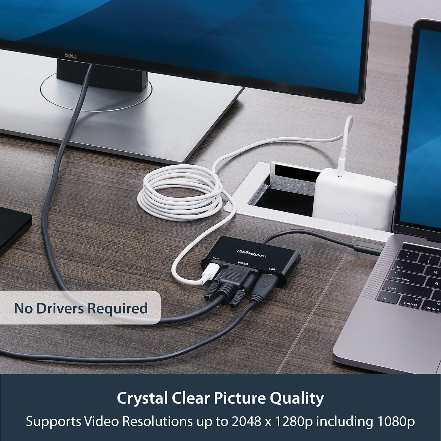 StarTech.com USB-C Multiport Adapter with Power Delivery