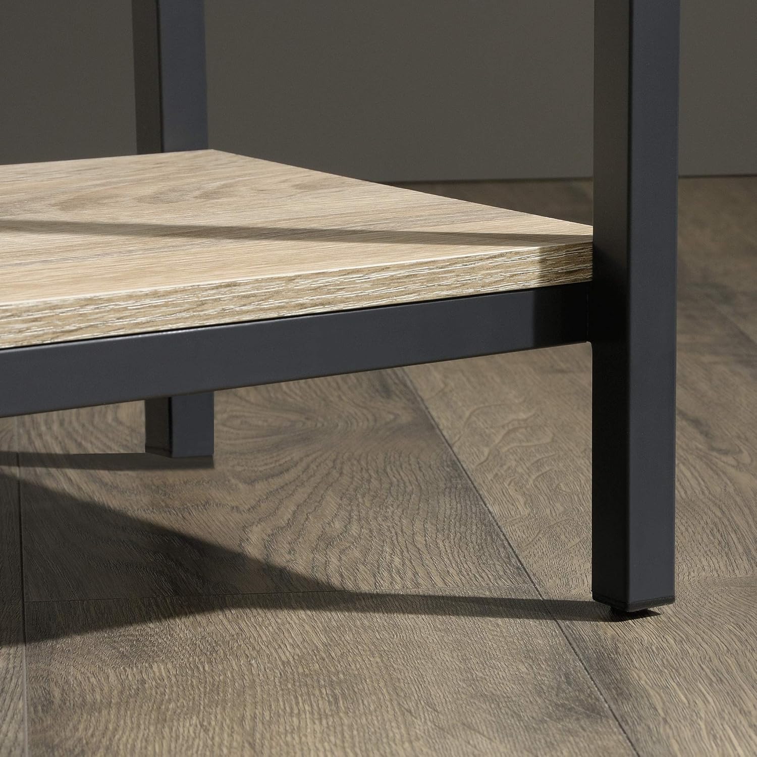 Sauder North Avenue 57inH 5-Shelf Bookcase, Charter Oak - Fits TVs up to 36"